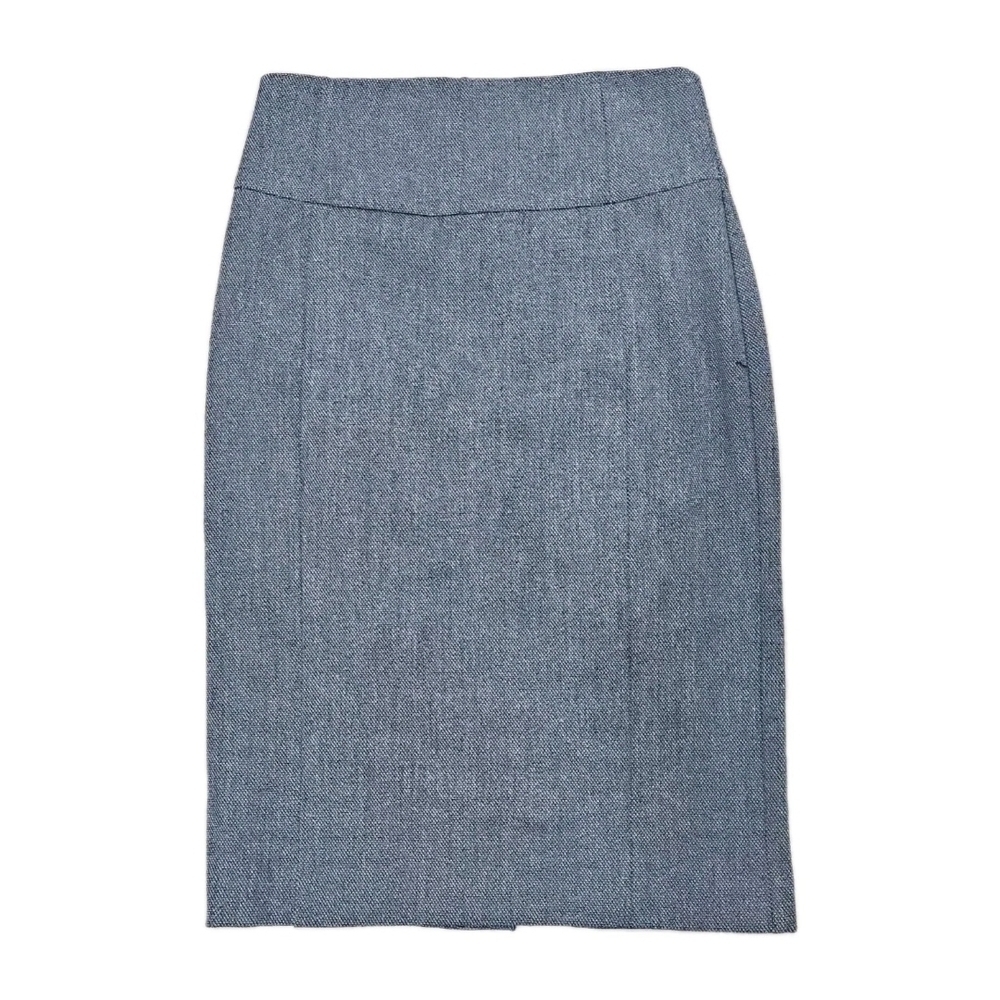 Express Women's Knee-Length Pencil Skirt Gray, Size 4, Business Casual, Lined